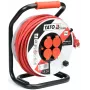 Power extension Yato YT-8108 50 m 4 AC outlet Indoor/outdoor Black Red White