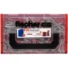 FixTainer - DUOPOWER & DUOSEAL + Screws, Wall Plug Light Grey/Red, 275-piece