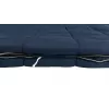 Sleeping bag Outwell Contour Lux Double rectangular polyester, 1450×2200 mm, max user height 190 cm, blue