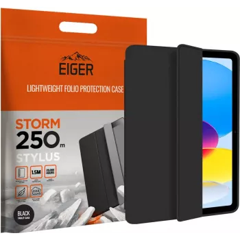 EIGER EGSR00136 Tablet-Protective Case 27,7 cm (10.9 ) Folio Black (EGSR00136)