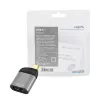 LogiLink CUA0204 USB-C to DisplayPort Cable Gender Changer Black Grey