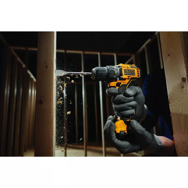 Cordless screwdriver DeWALT DCD701D2-QW, 12V, 1500 RPM, 57.5 N·m, 2x2 Ah batteries