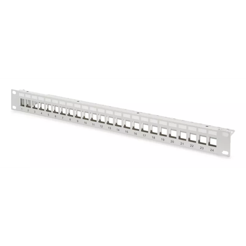 Digitus Modular patch panel 24-port DN-91410-24 RJ-45 Cat6a Grey