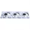 PHANTEKS NV-Series NV9 MK2 PC-Enclosure, EATX, DRGB, Tempered Glass - White + M25 Gen2 PWM D-RGB Fan 3er-Pack - Reverse Blade, 140mm, White + DRGB Kit