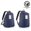 Casual backpack XDDESIGN Bobby Soft with 15.6 inch laptop compartment, 16 L, navy, PET