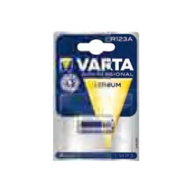 Varta Lithium CR123A 3V 1600mAh Camera Battery