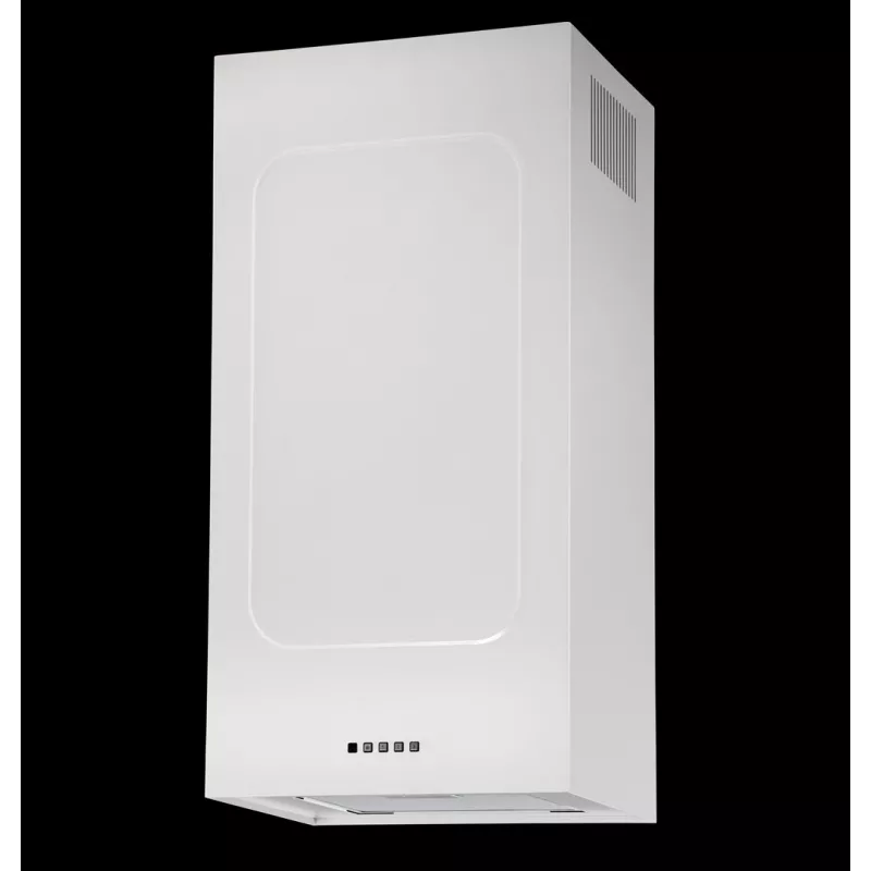 Akpo WK-12 Carmen white semi-matte T800 linear LED cooker hood