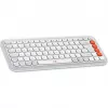 Mouse Logitech POP Icon Combo Bluetooth QWERTZ Swiss Orange White