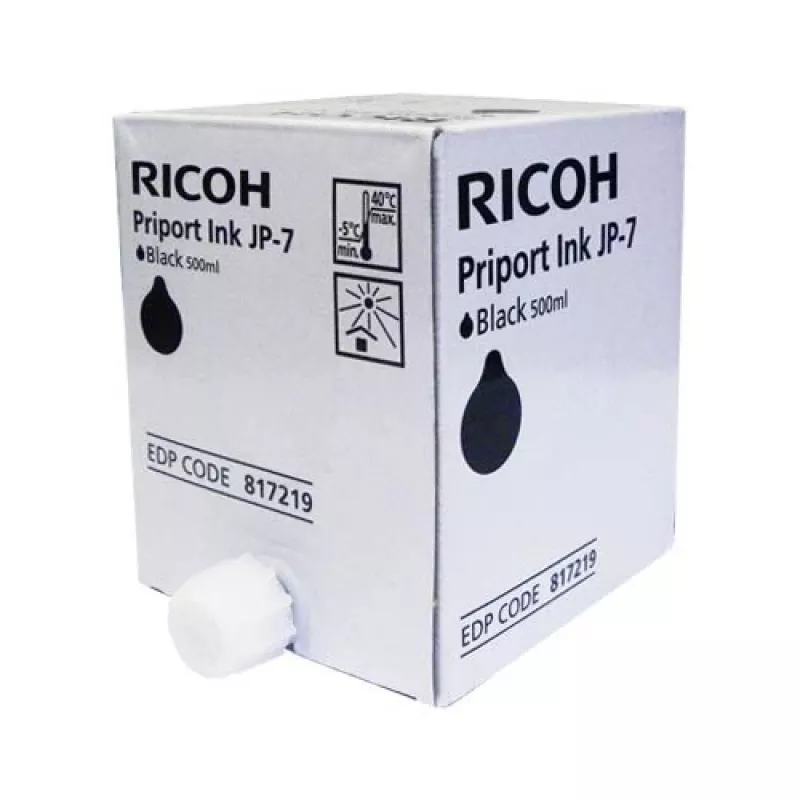 Ricoh JP7 - 500 ml - Black - Toner Refill - for Priport JP 750, JP750