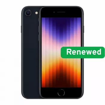Apple Renew Grade C | iPhone SE (2nd Gen, 2020) | Black | 4.7 inch | Retina HD | A13 Bionic | 3 GB | 128 GB | iOS