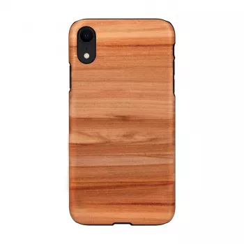 Smartphone case MAN & WOOD for iPhone XR, cappuccino white
