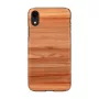 Smartphone case MAN & WOOD for iPhone XR, cappuccino white