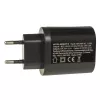 USB wall charger MACLEAN MCE479B — 3x USB ports, 18W total output, compact