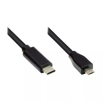Good Connections USB2.0 Cable Micro B-C black 2m