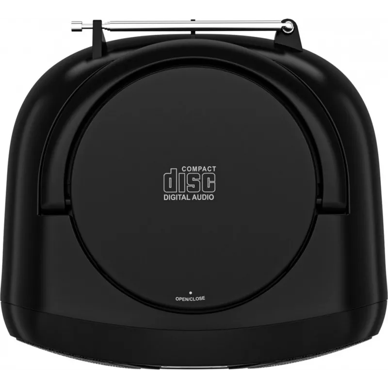 Boombox SENCOR SPT2300BK — CD player, MP3, USB, Bluetooth 5.1, FM, AUX, 4W, battery/AC