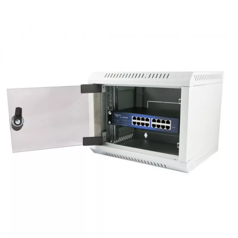 Managed Switch ALLNET 112534 L2 Gigabit Ethernet 16 Ports 19U Black