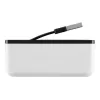 Belkin USB 2.0 4-Port Travel Hub, Silver, F4U021bt