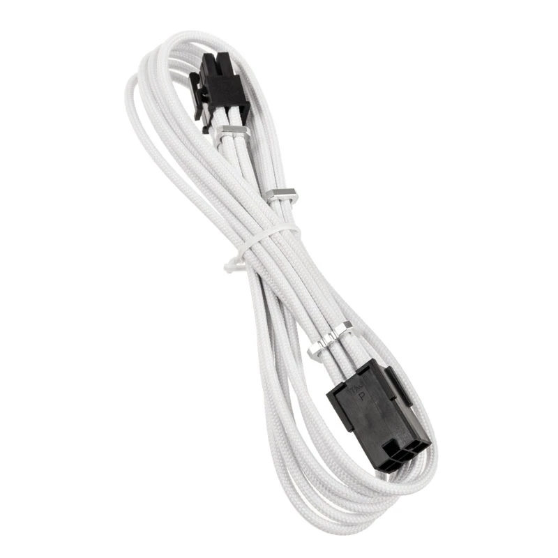 PCIe 6-pin extension cable BITFENIX Alchemy 45 cm sleeved white