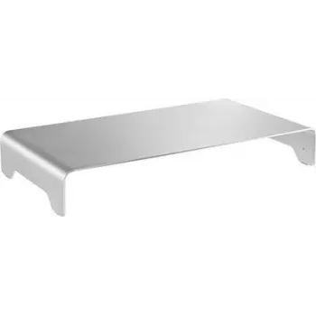 SpeaKa Professional SP-MR-300 Monitor Riser Aluminium Height Range: 63 to 63 mm Silver (SP-9007472)