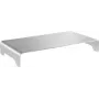 SpeaKa Professional SP-MR-300 Monitor Riser Aluminium Height Range: 63 to 63 mm Silver (SP-9007472)