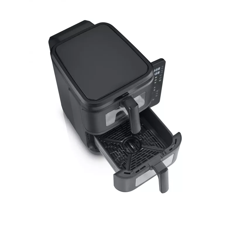 Fryer SEVERIN FR 2468 S-Fry Duo Stack 2-in-1 cooking capacity, dual-basket design