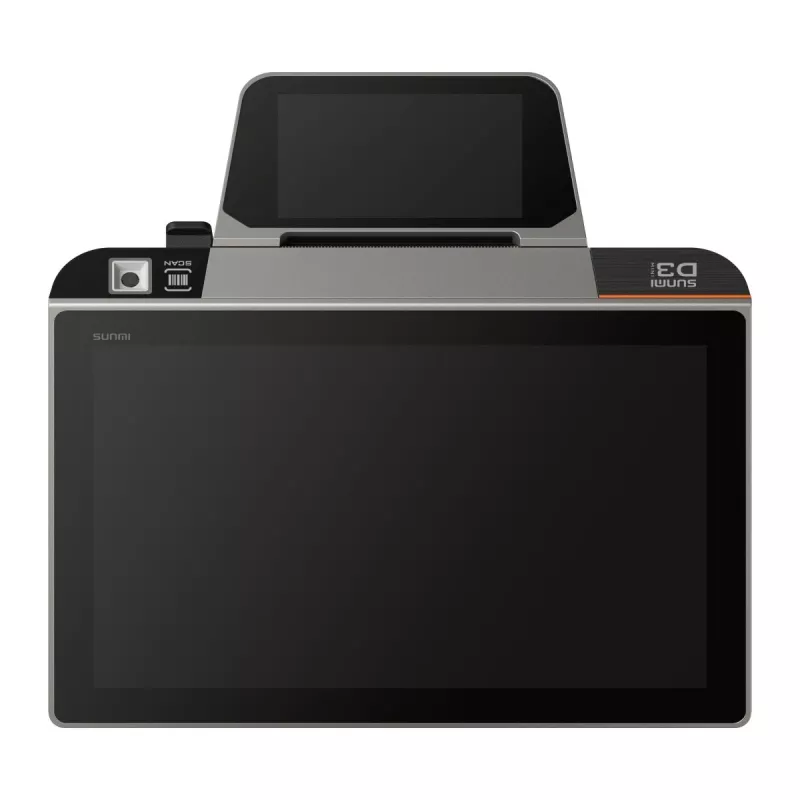 POS terminal SUNMI D3 MINI 10.1 inch projected capacitive touchscreen with USB and Bluetooth connectivity