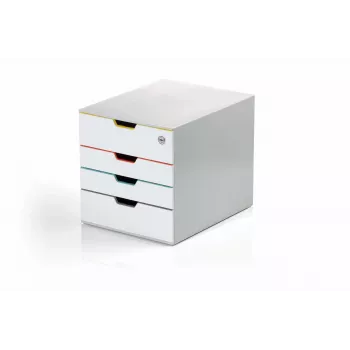 Durable VARICOLOR MIX 4 SAFE Grey Plastic 4 Drawers
