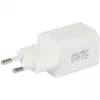 ALLNET power adapter PSU-GaNPD-USB-1A1C-33W — 33W USB-C PD and USB-A QC charger, EU plug