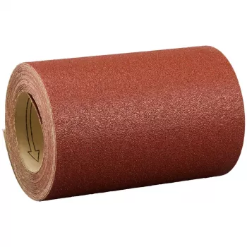 Makita - Schleifwalze - for Wood, Metal, Plastic - Grit: 80, mittelgrob - 120 mm x 5m - for Makita 9046, 9046J, BO4900V, BO4900VJ, BO4901J (P-38124)
