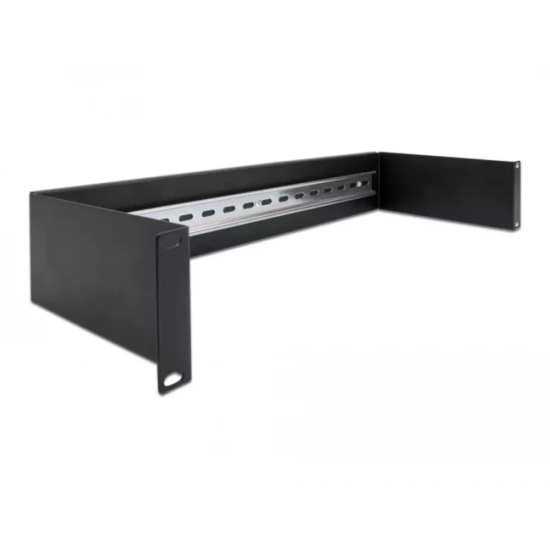 Cable rail DeLOCK 66884 Black 180mm width 482mm depth 90mm height