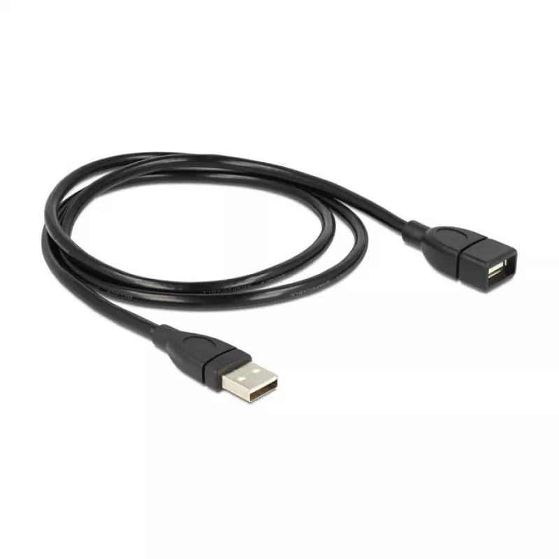 USB Cable DeLOCK 1m USB 2.0 USB A Black