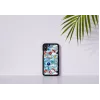 Smartphone case iKins for iPhone XS / XS Max black rock design, protective back cover