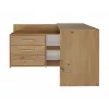 Corner computer desk Top e Shop DANY ARTISAN KPL, L-shaped particle board, oak colour