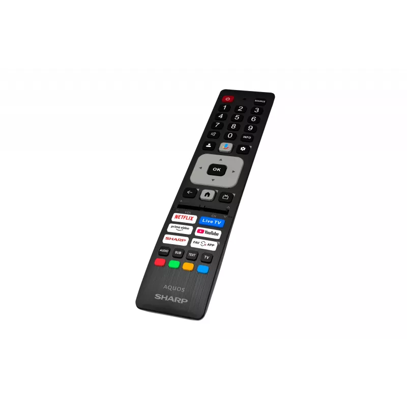 Sharp 43HP6265E TV Google UHD Black