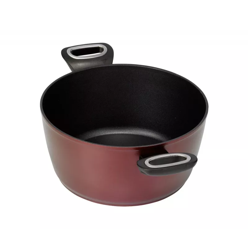 soup pot JATA CF920 2.4 L Red Aluminium