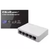 Network switch QOLTEC 52247 5 x RJ45 ports 1000Mbps Gigabit unmanaged