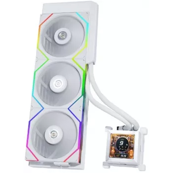 All-in-one liquid cooler Lian Li HSLCD36SW 12 cm White 200-2500 RPM
