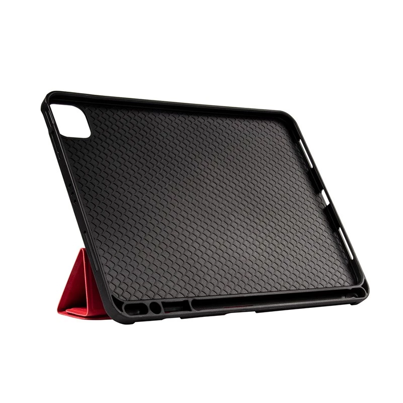 Crong FlexFolio CRG-FXF-IPD112-RED folio case for iPad Air 11 M3 (2025)/M2 (2024), iPad Air 10.9 (5-4 gen.), iPad Pro 11 (2022-2021), 27.7 cm (10.9 inch), Apple Pencil holder, red