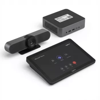 Conference touch controller Logitech TAPMST/LBL/1 with touch control for Microsoft Teams, tabletop installation