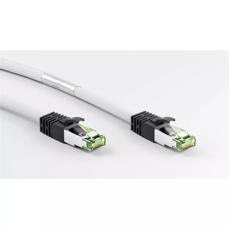Wentronic 55127 - 5 M - Cat8.1 - S/FTP (S-STP) - RJ-45 - RJ-45 - White