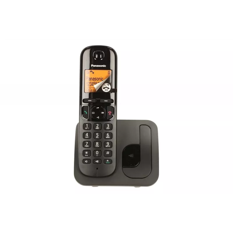 Panasonic KX-TGC 210 PDB DECT Telephone Black Caller ID