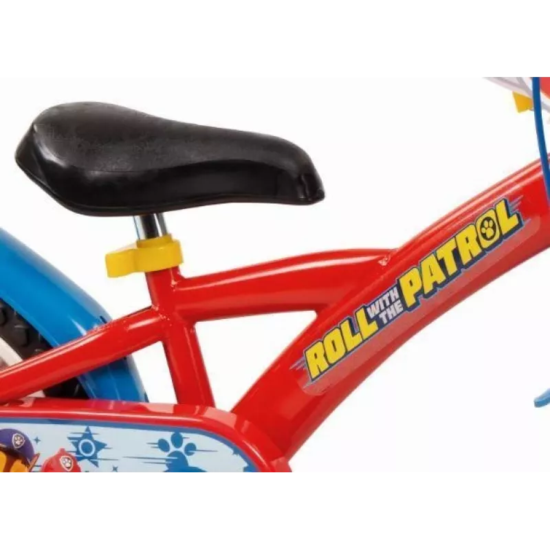 Children's Bike 12 Paw Patrol Red 1178 Boy NEW TOIMSA