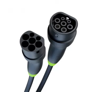 Charging cable Green Cell EVKABGC03 — Type 2, 5 m, 11 kW, for electric vehicles