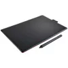 Wacom One by Medium graphic tablet Black, Red 2540 lpi 216 x 135 mm USB