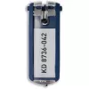 Key Clip Durable 1957-07 Blue 6 pcs