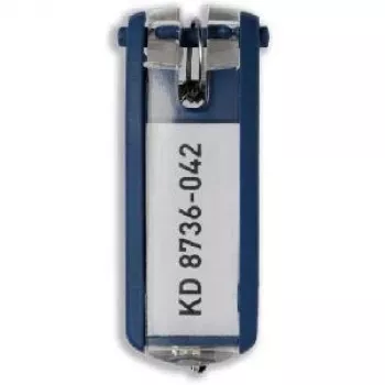 Key Clip Durable 1957-07 Blue 6 pcs