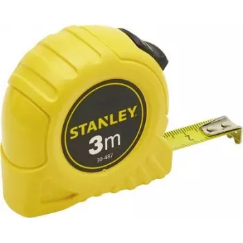 Tape Measure Stanley Global 3m Yellow 0-30-487