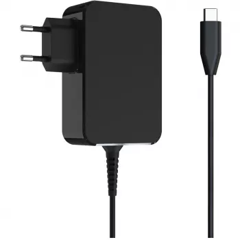 Mobile device charger LC-Power LC-NB-GAN-65-C Laptop Black AC Indoor