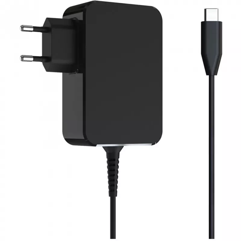 Mobile device charger LC-Power LC-NB-GAN-65-C Laptop Black AC Indoor