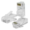 RJ45 connector plug QOLTEC CAT5e UTP, pack of 100